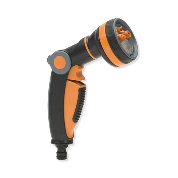 Пистолет распылитель 5реж, прорезиненный корп, 20л/мин