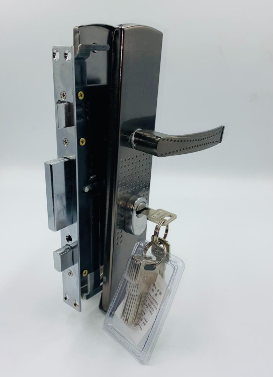 Замок на китайскую дверь 1400-24 L (1 риг.)