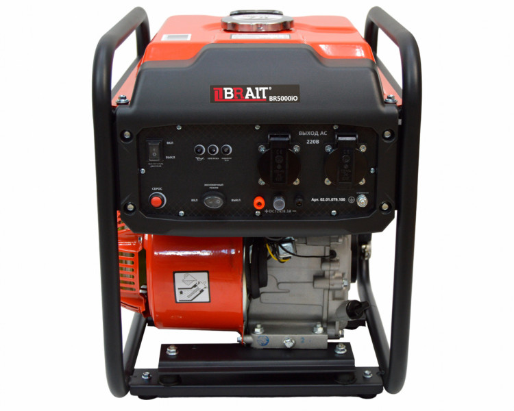 Генератор бензиновый инверторный BRAIT BR5000iO