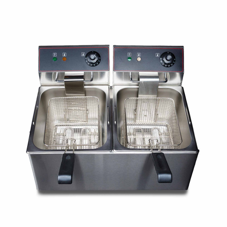 Фритюрница HEF-4L-2 (2 емкости)