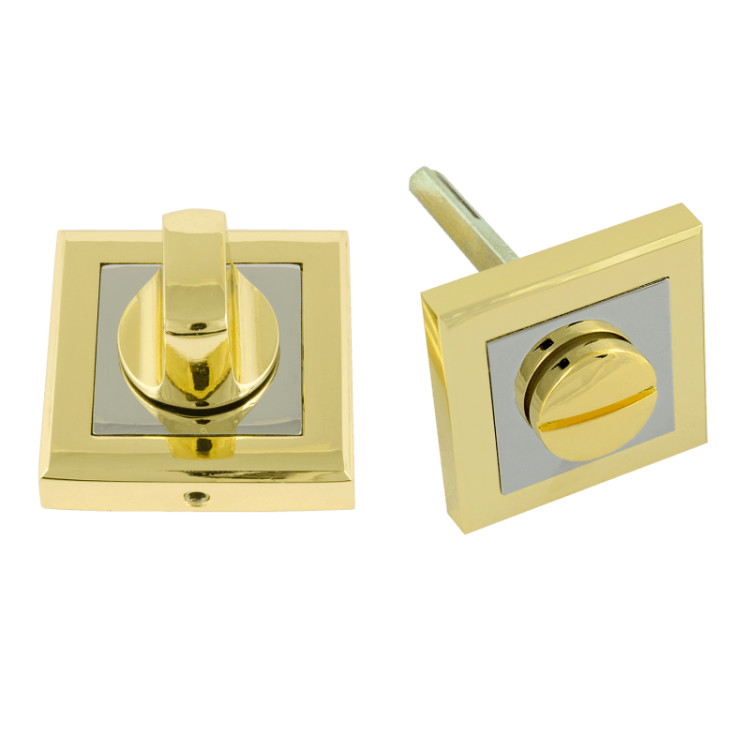 Накладки под фиксатор "NORA-M" НФ-К (золото) квадратный