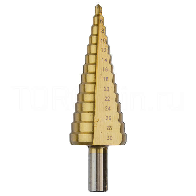 сверло ступенчатое 4-30 мм TORGWIN