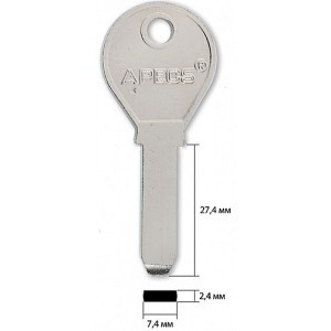 Заготовка для ключа АПЕКС 13 (Е494) роллет