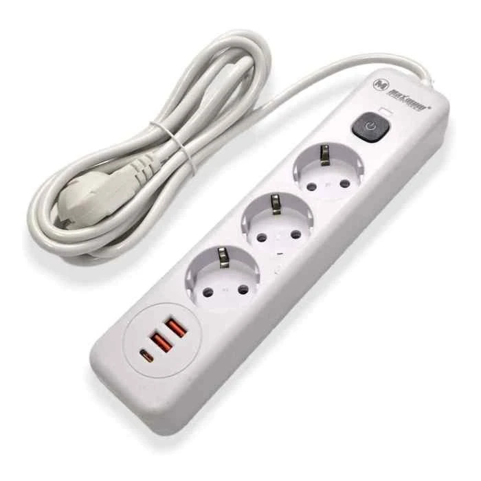 Удлинитель Maximum 3 роз/USB 3м/ 48 шт