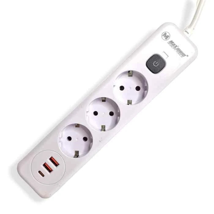 Удлинитель Maximum 3 роз/USB 3м/ 48 шт