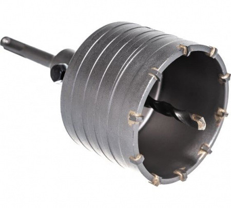 Коронка 80мм по бетону в сборе