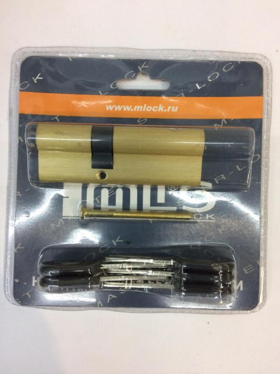 МЦ Master Lock 80 (45/35) 5 кл. (блистер) мат. хром