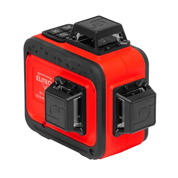 Лазерный нивелир ELITECH ЛН 360/1-ЗЕЛ E0306.016.00 25м, 2гор/2верт, ±0,2мм/м, 1/4", 0,4кг, 4х1.5B, AA/пальч.(R6;LR6;FR6)