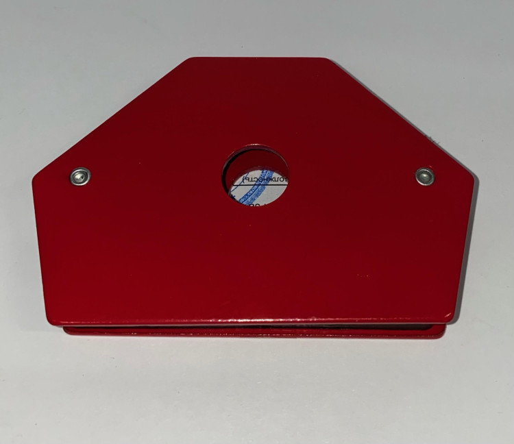 Магнитный держатель для сварки 6 углов (30º/45º/75º/90º/120º/135º) усилие 13кг J7