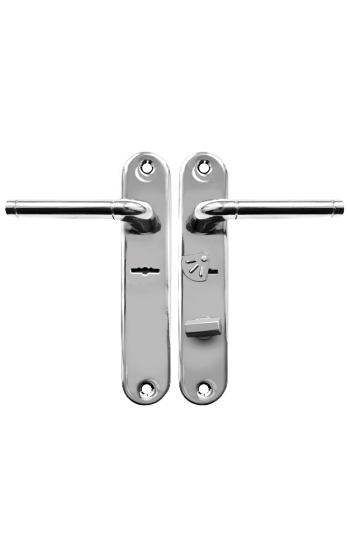 Ручка РФ72-022 У4 (9-6/15) ПРОСАМ Ч.жемчуг (70142) Левая