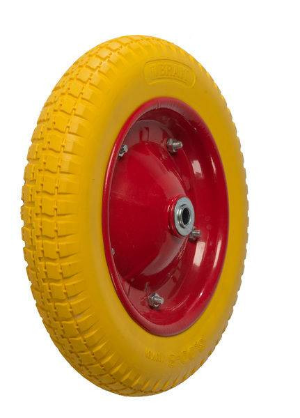 Колесо для тачки садовой W13-300/8PU (16) полиуретановое