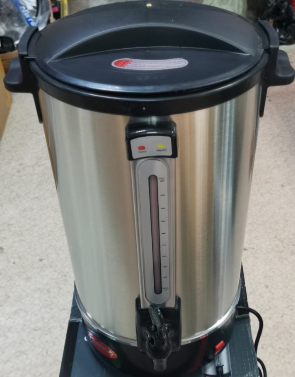 Термопот 30 литров. Наливной кипятильник.