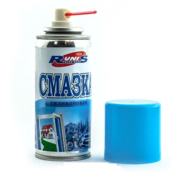 Смазка проникающая (силиконовая) RUNIS, 140мл.