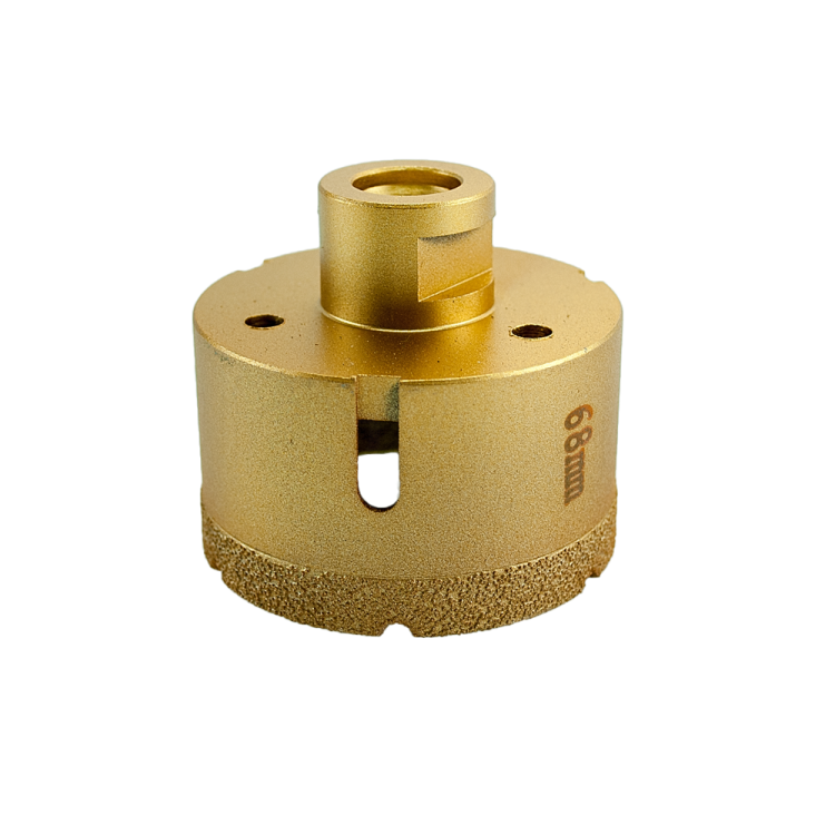 коронка алмазная универсальная сухой рез для УШМ 68мм*M14 TORGWIN