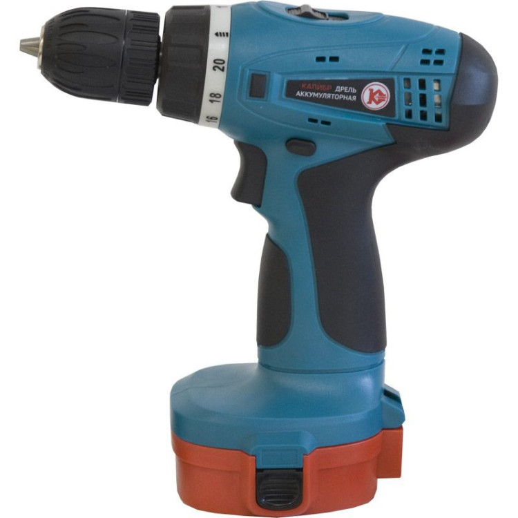 Аккумуляторная дрель-шуруповерт Калибр ДА-514.4/2+