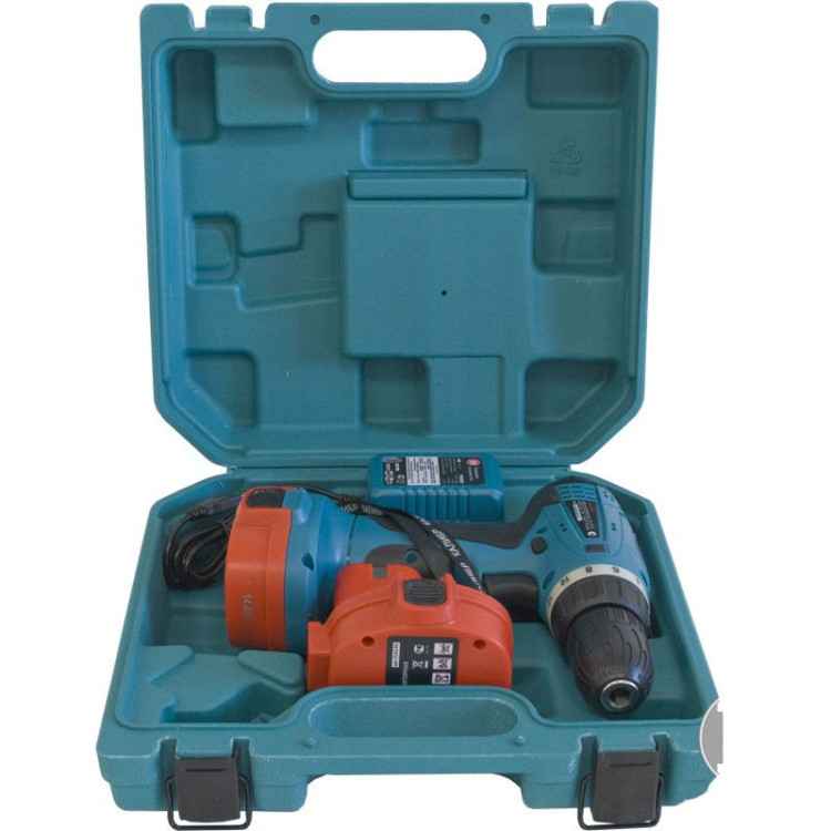 Аккумуляторная дрель-шуруповерт Калибр ДА-514.4/2+