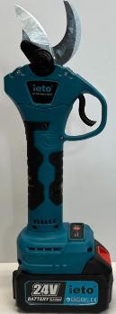 Секатор аккумуляторный 24V +зарядное устройство IETO