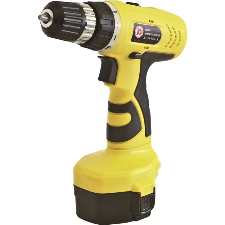 Аккумуляторная дрель-шуруповерт Калибр Мастер ДА-14.4/2М+А