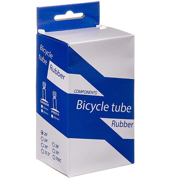 Камера велосипедная ВТ, 20Х1,75/2,125 автонип.33мм