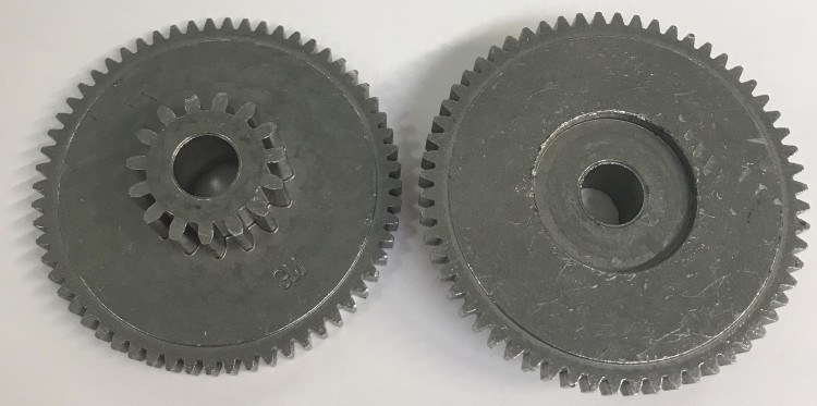 Шестерёнка для мясорубки Комфорт 62х25 металл GM HOZ