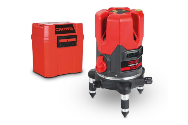 Уровень лазерный самовыравн.верт/верт/гориз.3 луча, точн. 1мм/ 7м, до 30м, ЗЕЛЕНЫЙ