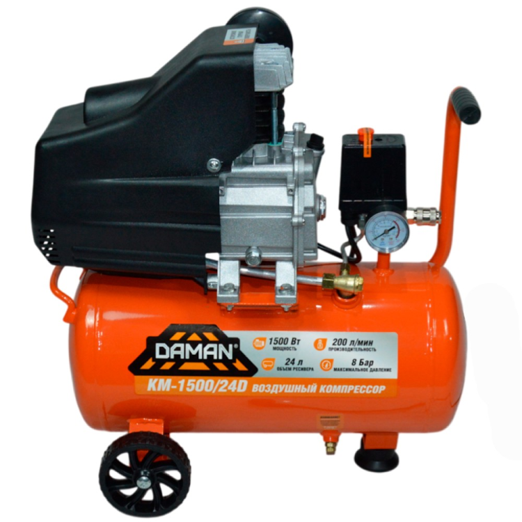 Компрессор воздушный DAMAN KM-1500/24D