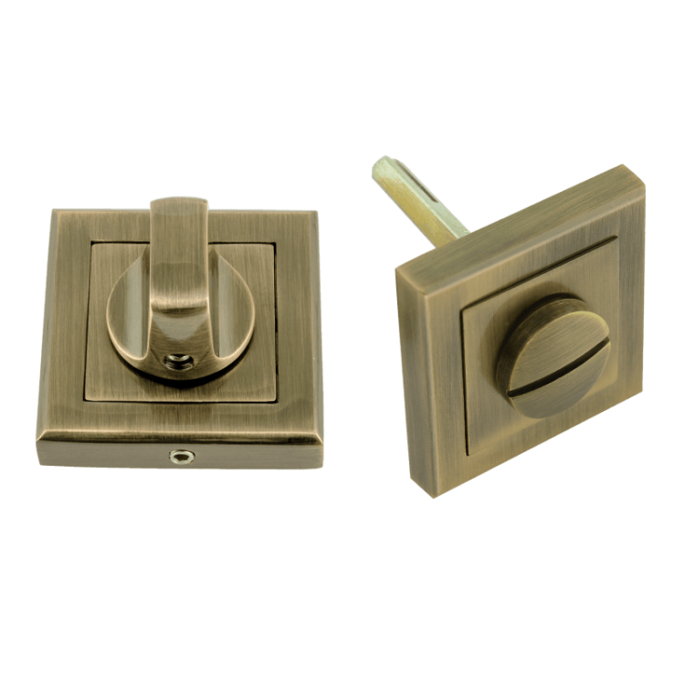 Накладки под фиксатор "NORA-M" НФ-К (ст.бронза) квадратный