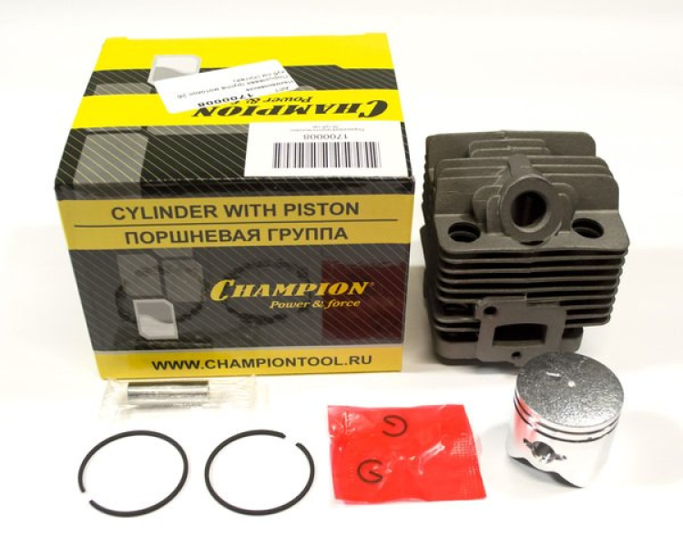 Поршневая группа для мотокос 26 куб.см (без прокладок) см. 026112300, 1700008