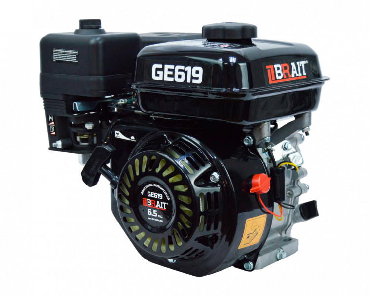 Двигатель BRAIT GE619 (6,5 л.с.,диаметр вала 19мм)