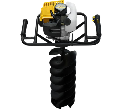 Бензобур CHAMPION AG243 + шнек 150*550