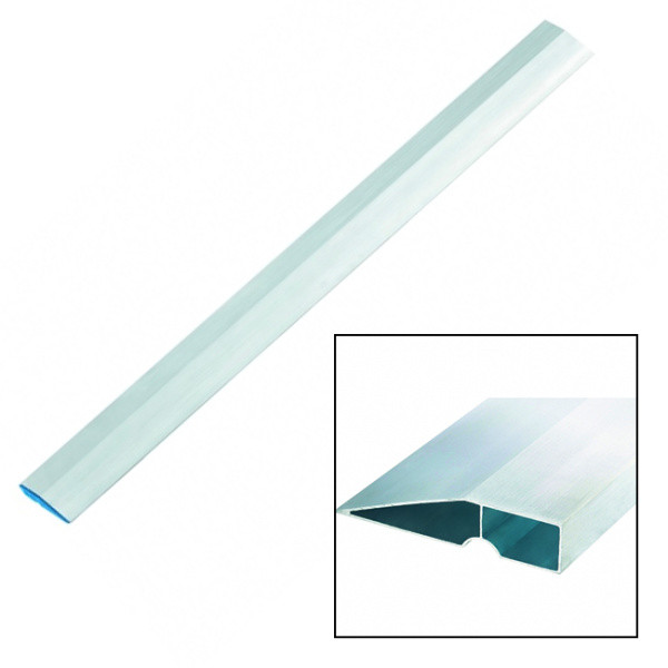 Правило алюм. 2500мм. х 90мм. х 20мм. &quot;Трапеция&quot;, 1 ребро жесткости