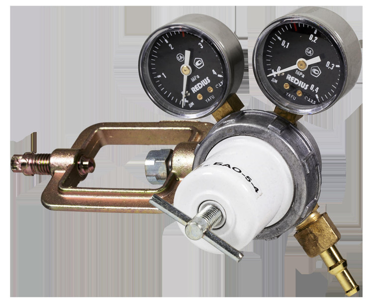 Редуктор ацетиленовый БАО-5-4 (РЕДИУС) в коробке