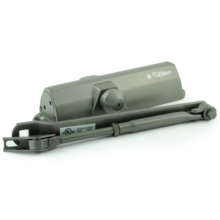 Доводчик "NORA-M" 4ST (25-120 кг) (бронза/графит) морозостойкий