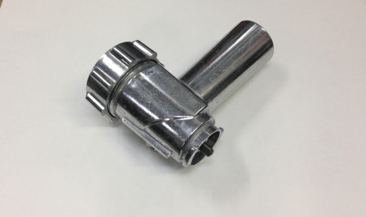 Корпус мясоприемника к электромясорубке Ротор Дива в сборе Удлинённый