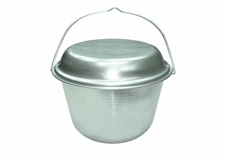 Котелок конический 4,5 л матовый