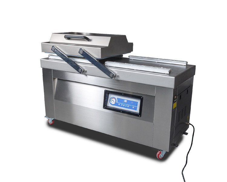 Напольная двухкамерная вакуум-упаковочная машина EV-62 (нерж)