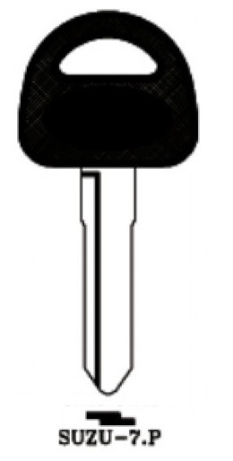 Заготовка для ключа SUZU7P_SZ8RP KHP