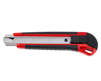 Нож с сегм.лезвием 25мм ABS пластик