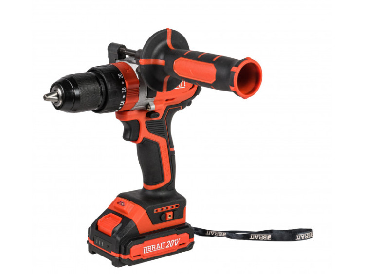 Аккумуляторная дрель-шуруповерт BRAIT BCD20SMBL