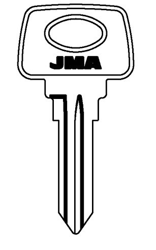 заготовка для ключа LD-3D Silca (0394/1)