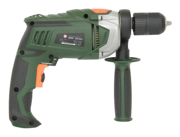 Дрель Калибр ДЭМР-820ЕРУ+