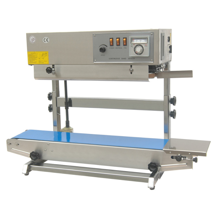 Роликовый (конвейерный) запайщик с правой подачей FRB-770II (вертик., счетчик пакетов)