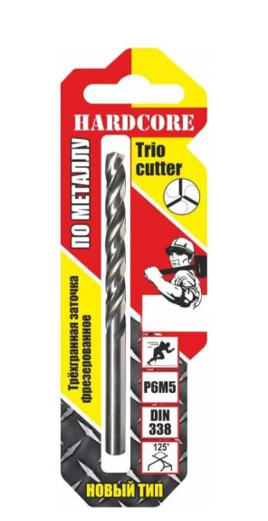 Сверло по металлу 11,0х142мм Р6М5 Trio Cutter