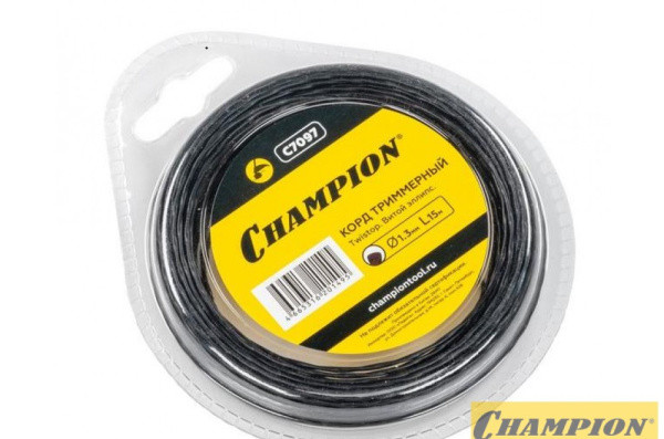 Леска CHAMPION Ellipse Twist 1,3мм*15м (витой эллипс) C7097