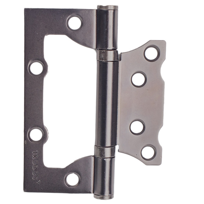 Навес "TRODOS" 100х75х2.0 без врезки б/к графит