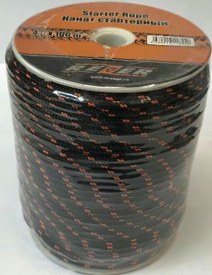 Веревка запуска двиг. стартеров генераторов, бензопил, бензокос (Бухта100м х6мм)