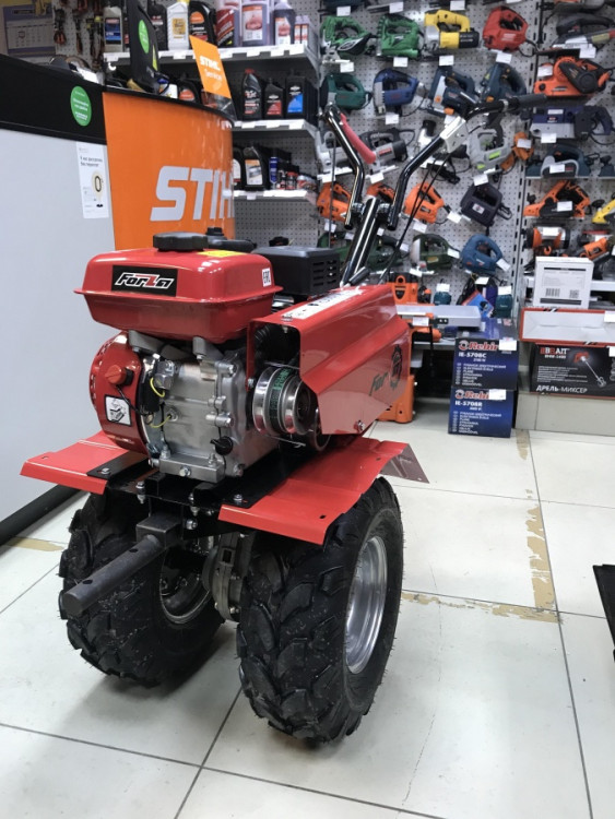 Мотоблок бензиновый FORZA МБН FZ-01-7.0 F (2-702P) | 7 л.с | широкие колеса, с дифференциалом