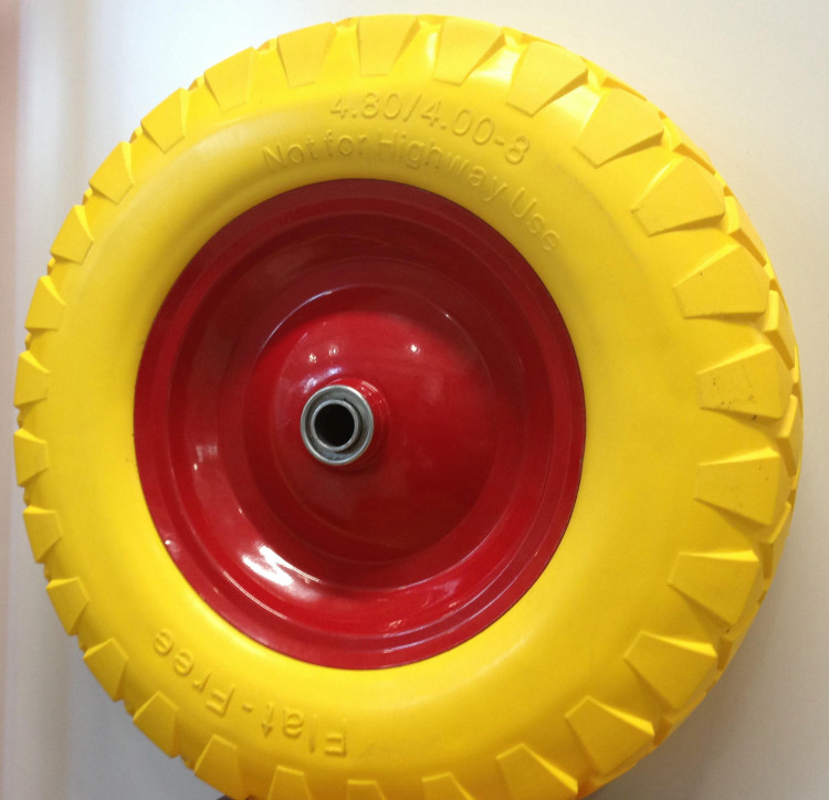 Колесо пенополиуретановое 4,00-8 Ø 20