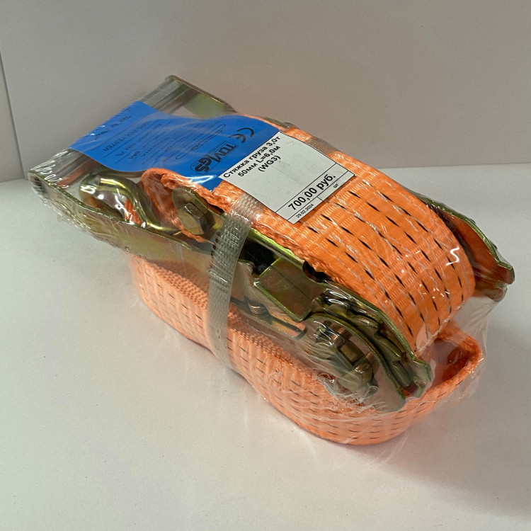 Стяжка груза 3,0т 50мм L=6,0м (WG3)
