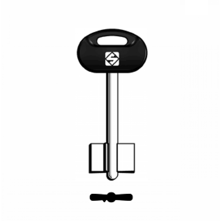 Заготовка для ключа 5MT7BP__MT5PG Mottura (пластик)